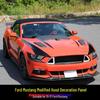 Ford Mustang 2015-2017 Motorhauben-Dekorplatte Klebe Zierleiste Aufkleber