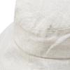DakS Women S Beige Check contraSt Linen Floppy Hat Dbhe4e121i2