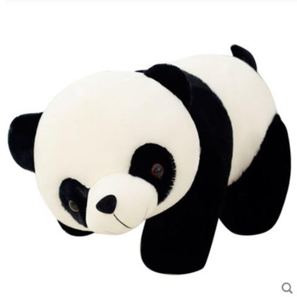 

Плюшевая игрушка гигантская панда милая милая девочка спящая обнимающая мишка кукла подушка для бросания черно-белая для девушки 28cm