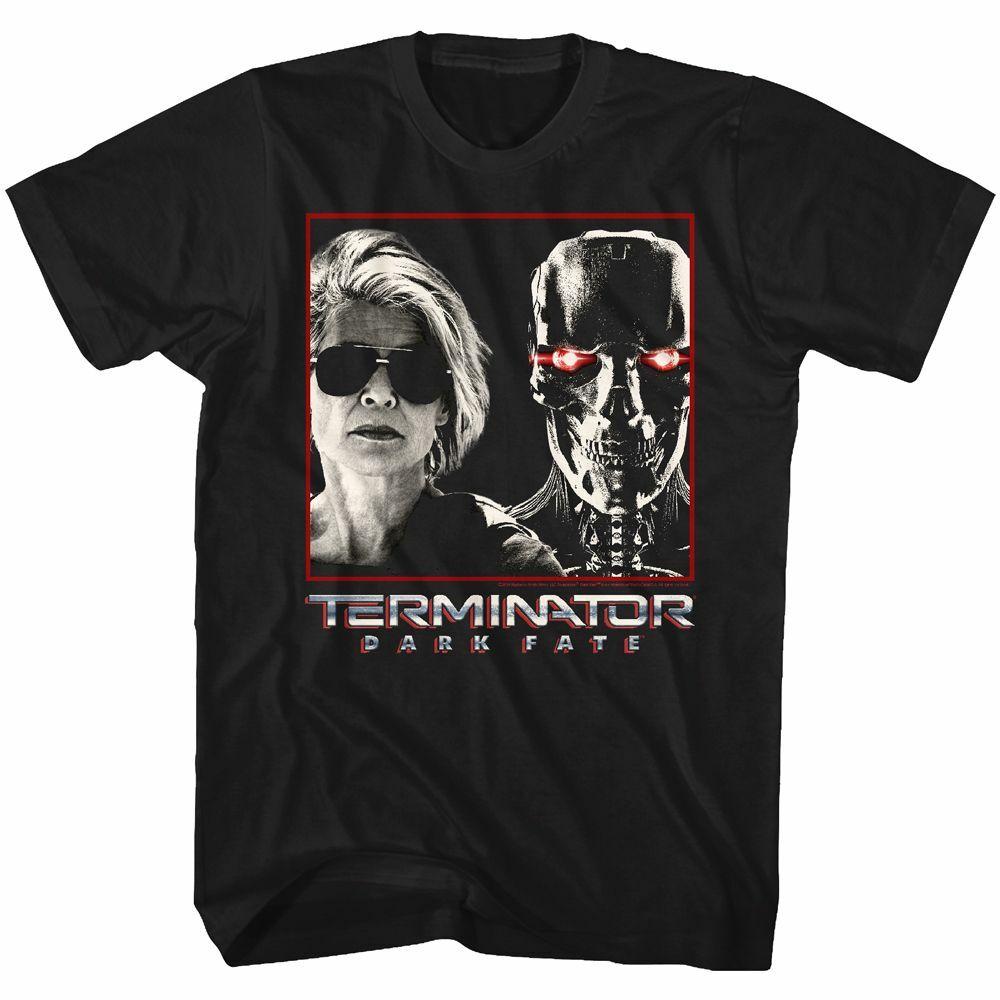Terminator Movie T-Shirt New 1984 Arnold Schwarzenegger Sarah Connor Black Unisex T-Shirt M