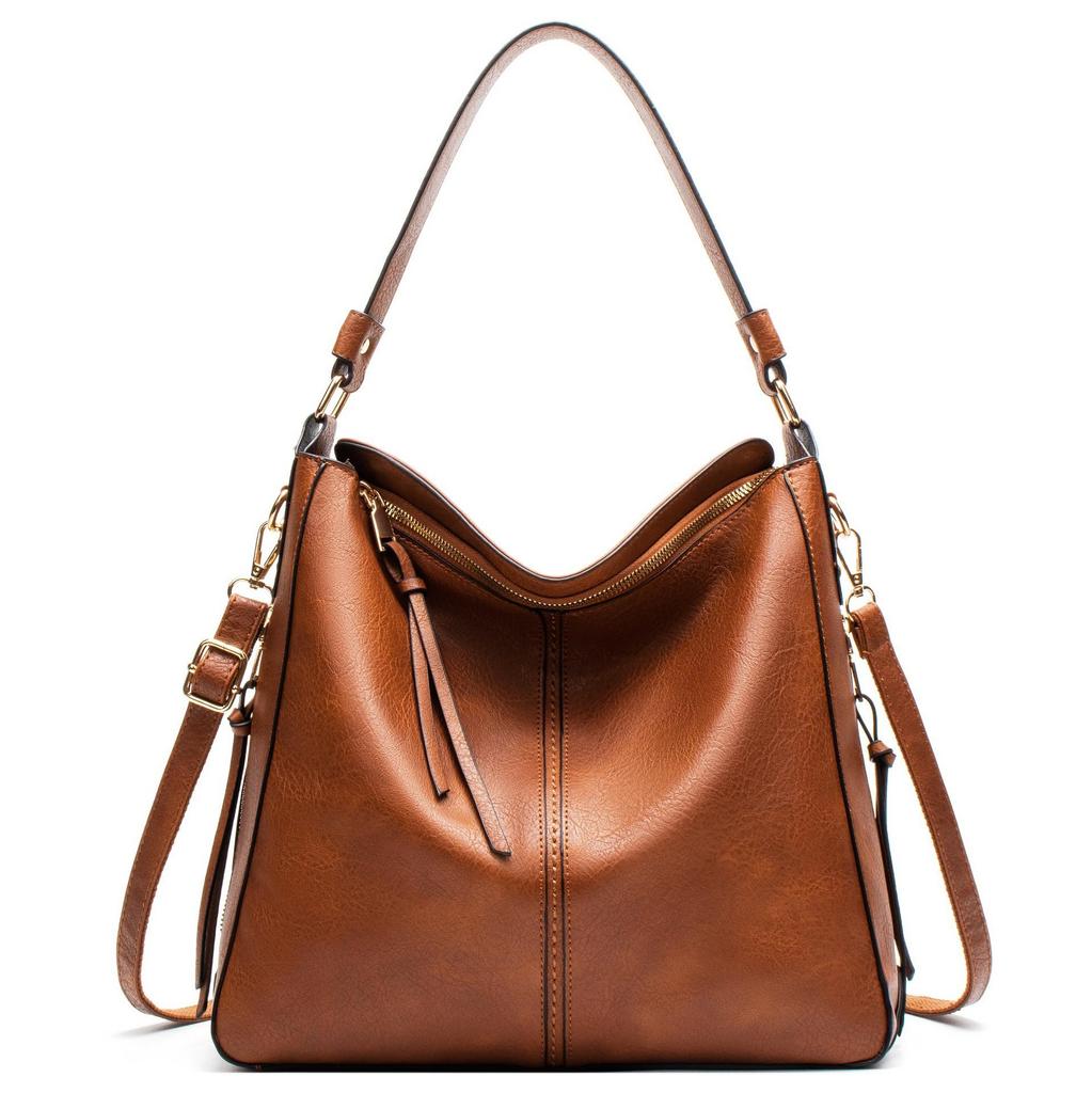 Buy Women Soft Leather Hobo Crossbody Bags at affordable prices — free