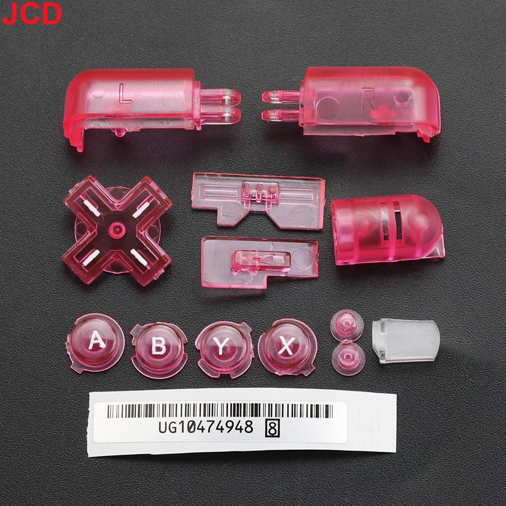 JCD Replacement A B X Y L R D Pad Cross Button Full Button Set For DS Lite NDSL Buttons For DS Lite For NDSL Console