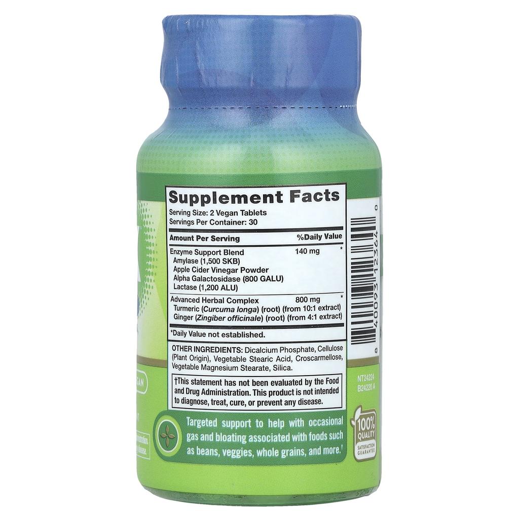Nature's Truth Ean Digest X™ Complete, 60 Tablets