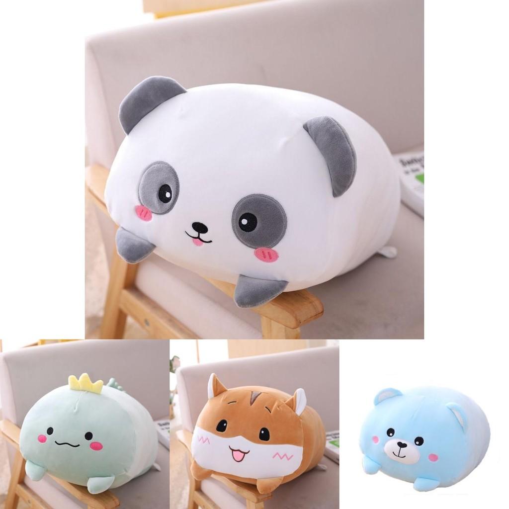 Adorable Cartoon Cat Dinosaur Bear Deer Plush Toy Doll For Cozy Sleeping Cuddles