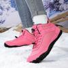 2025 autumn and winter 2025 direct sales new velvet waterproof snow boots warm and breathable couple high-top casual cotton shoes