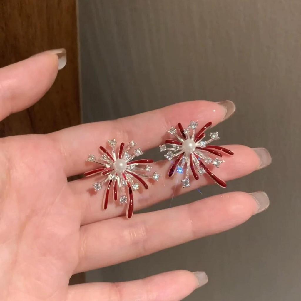 Eleganti Orecchini Fuochi d'Artificio: Design Versatile e alla Moda per l'Uso Quotidiano e lo Stile di Alta Gamma