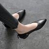 Spring and Autumn Slip-on Pointed Toe Women's Flat Shoes Office Ladies Footwear Trend 2025 Young Comfortable Chic Elegant Shoe