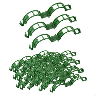 Plant Support Clips Garden Easy Installation, Trellis Vine Fixing for Flower,