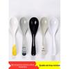 MOLUONA A5 Melamine Long-Handled Soup Spoons, 40-Pack