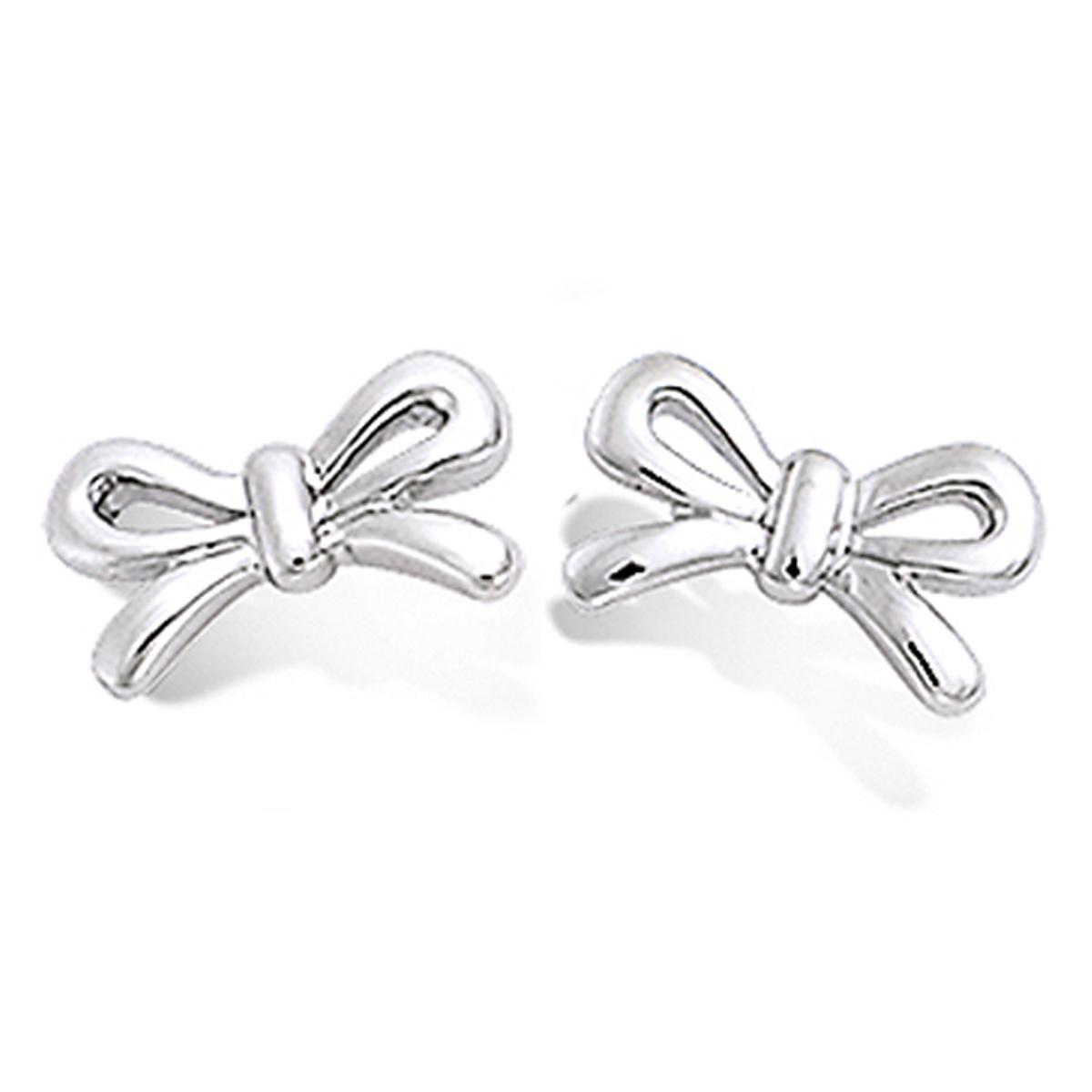 

Сокровища Лили [M6241] - Серебряные серьги Romantic Knot Серебро (с родиевым покрытием) - 10x6 мм