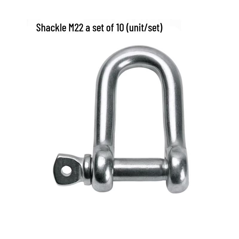 BaoTai ZT M22 304 Stainless Steel U-Type Shackle (Pack of 10)