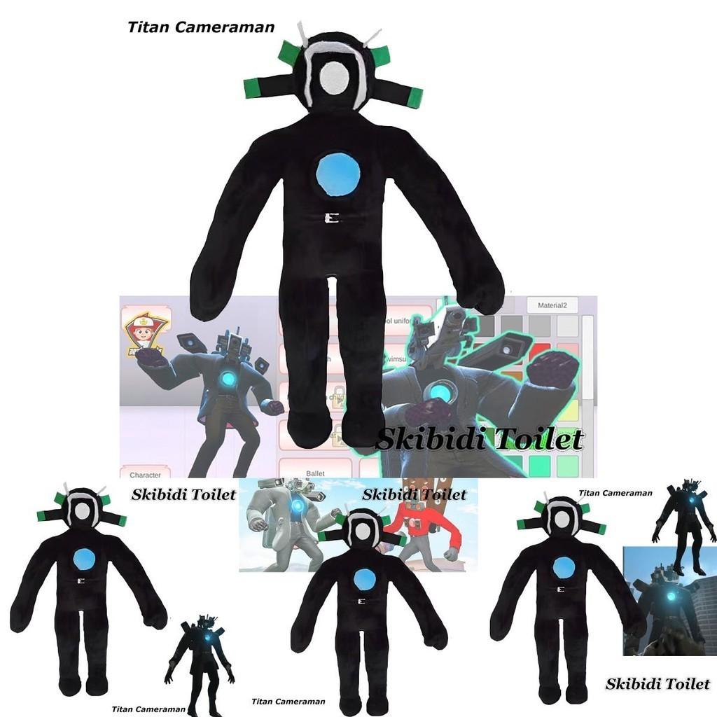 Skibidi Toilet Plush Toy Titan Cameraman Character 30cm/11.81in Soft And Adorable