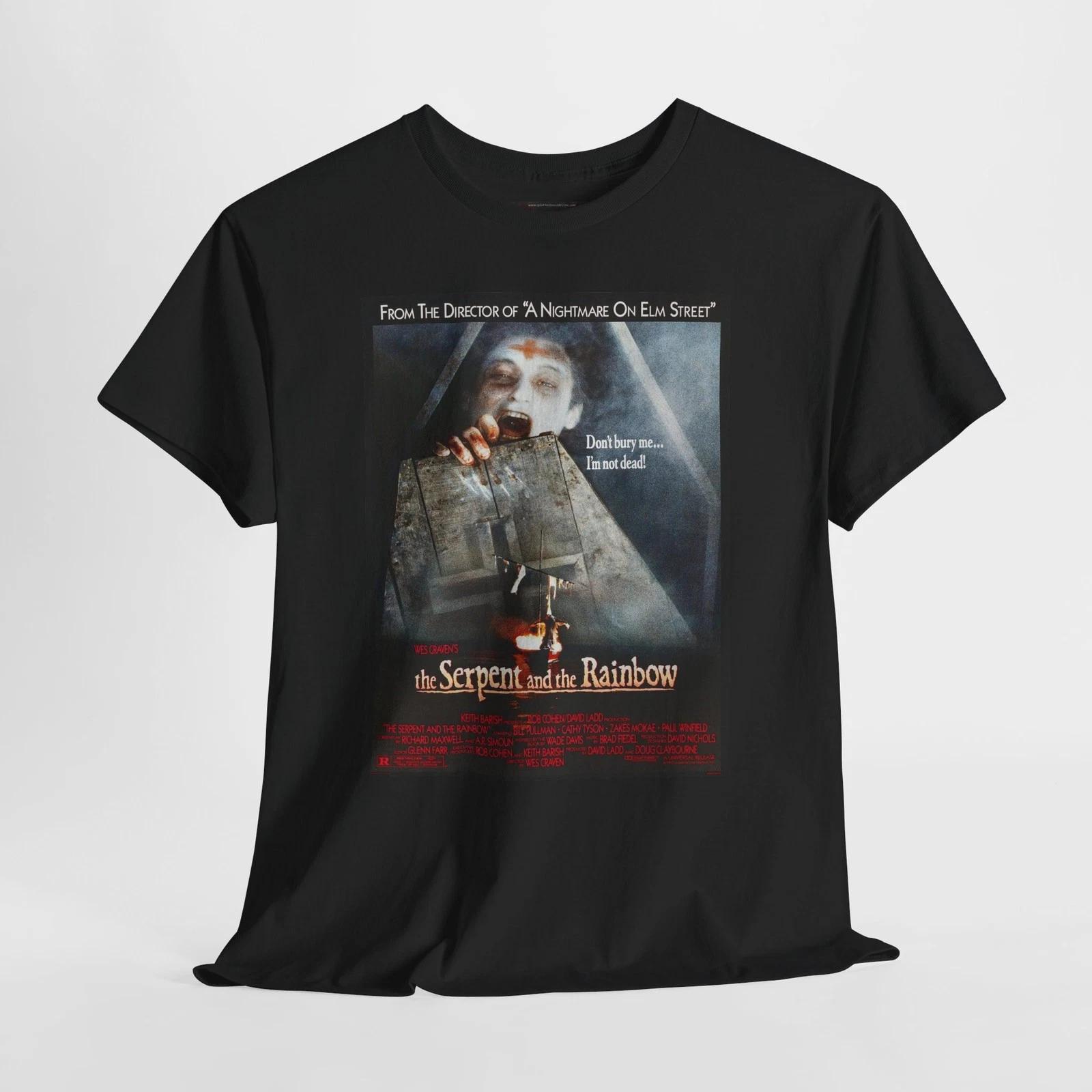 The Serpent & the Rainbow 1988 Retro Movie Poster Horror Unisex Graphic T-Shirt S