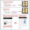 Colier personalizat băiat fată lanț personalizat Ziua mamei Tatălui Cadou pentru copii Familie Pentru femei bărbați Pandantiv din oțel inoxidabil Bijuterii