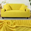 Sofa Case For Living Room Thick Elastic Polar Fleece Cover For Couch Couch Armchair 1 Top 2 3 4 Seat L Shaped Corner Sofa Cover for Home
