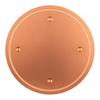 Copper Birds Bath Purification Disk 0.6mm 99.99% Pure Copper Cleaning Disk for Outdoor Birdbath Bowl Garden Fountain