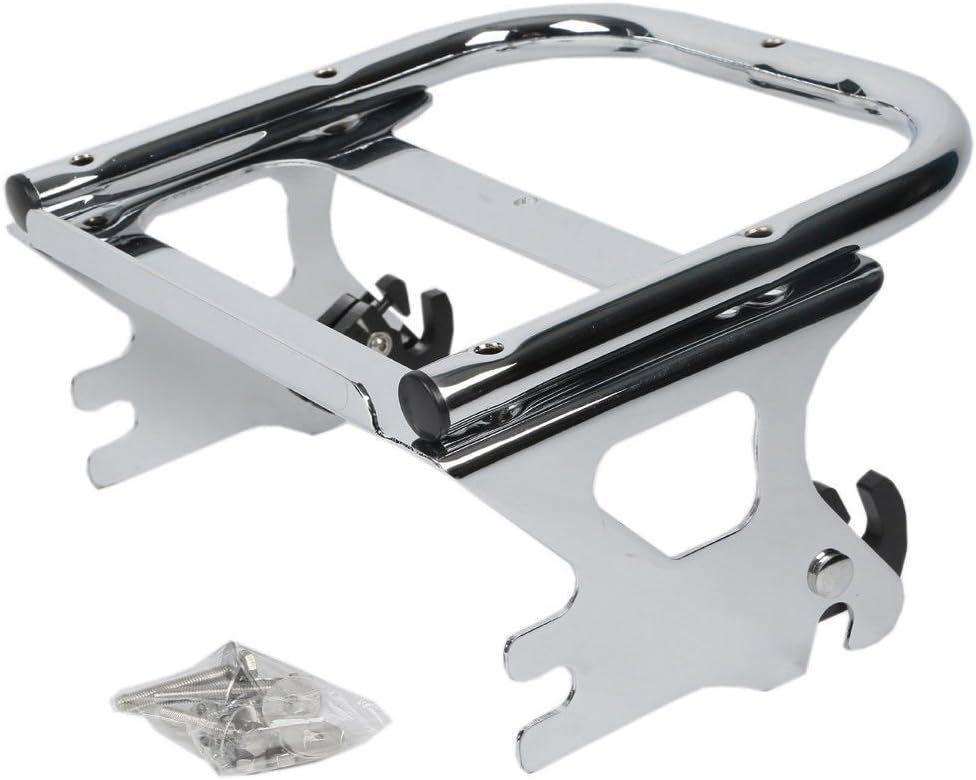 Detachable Tail Rack Luggage for Harley Road King/Street Glide 98-08