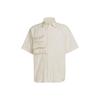 Originals Trefoil Solid Einreihiges Kurzarmhemd Herren Oberteile Beige HK2734