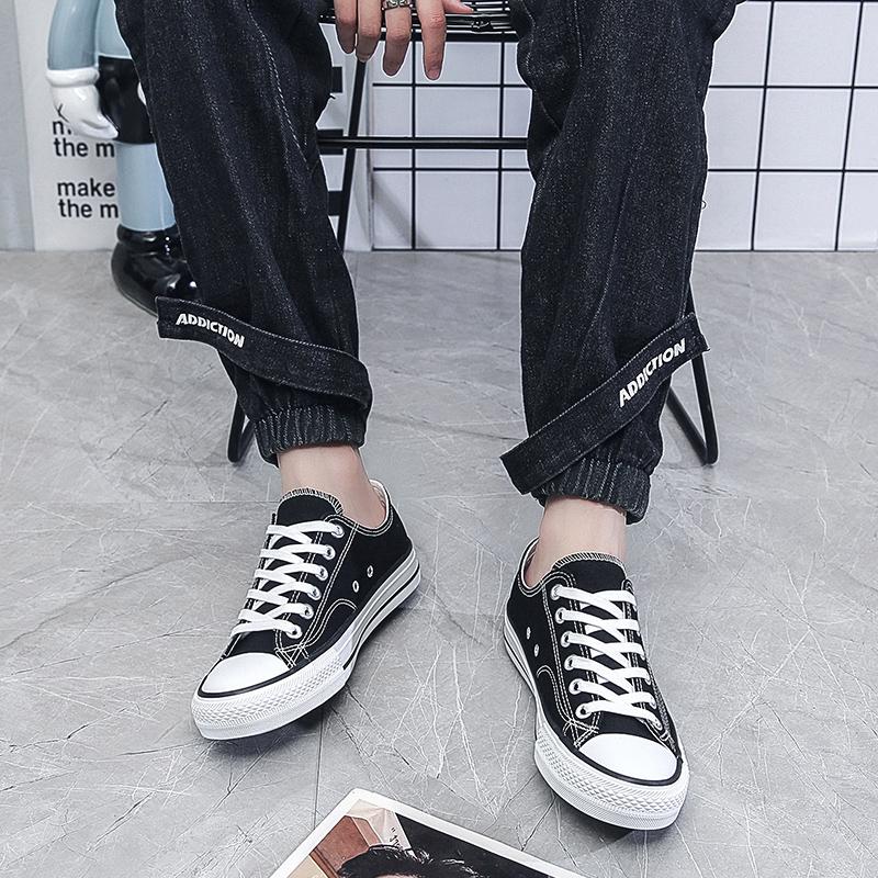 Plócienne Trampki dla Pary, Oddychające i Wszechstronne Męskie Sneakersy, Miękka Podeszwa i Antypoślizgowe Codzienne Buty Sportowe