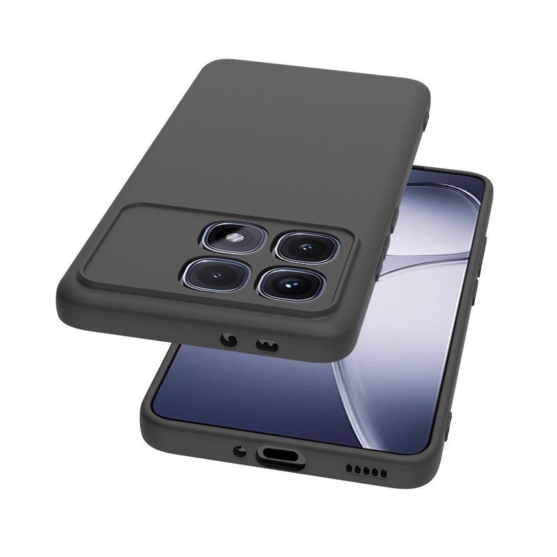 Applicable To Redmi Note 15 5G Matte Mobile Phone Case Redmi Note 13 Solid Color Tpu All-inclusive Leather Case Material