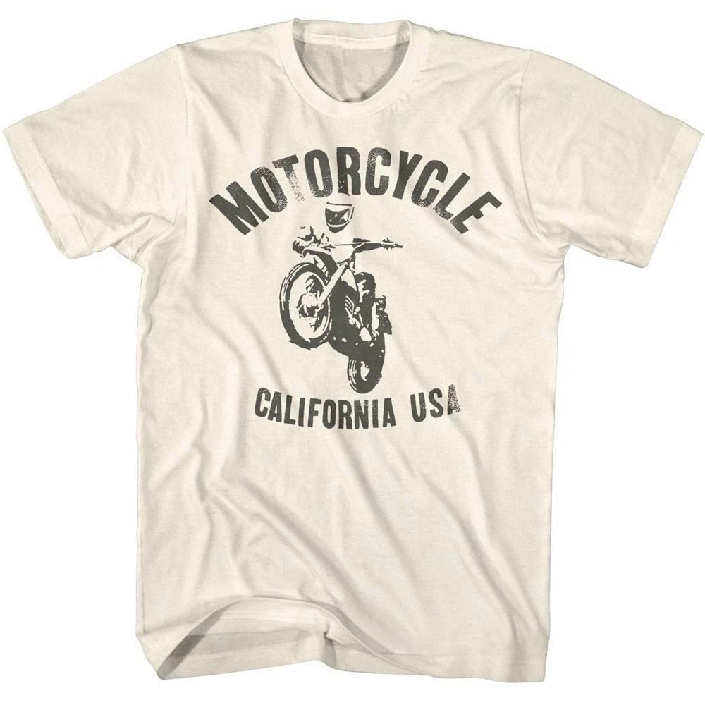 Bruce Brown Films Motorcycle California USA Men s T Shirt 3XL