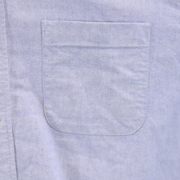 uniform experiment made in Japan Knit switching Long sleeve Knit switching Button down shirt Men's Used