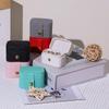 Mini Jewelry Box: Dustproof Storage for Rings, Ear Studs, and Earrings in Ins Style