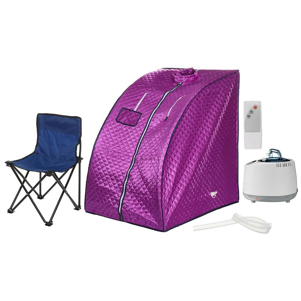 2.5L Portable Folding Steam Sauna SPA Room Tent with Steam Generator Capacity Weight Loss Detox Machine Full Body Slimming AC 220V