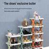 Compact Multi-layer Shoe Rack: Creative, Space-saving Storage for Dorms and Homes