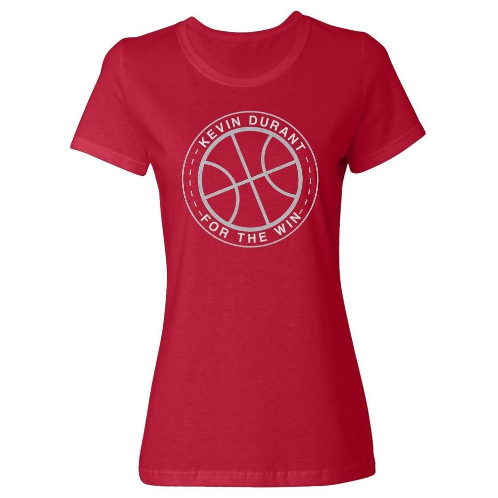 Kevin Durant For The Win Bball Tribute - Houston Fans Ladies  Crewneck T-Shirt Unisex T-Shirt L