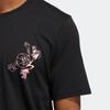 adidas T Shirts Men's Black Crew Neck Moderate Straight Fit HK6723