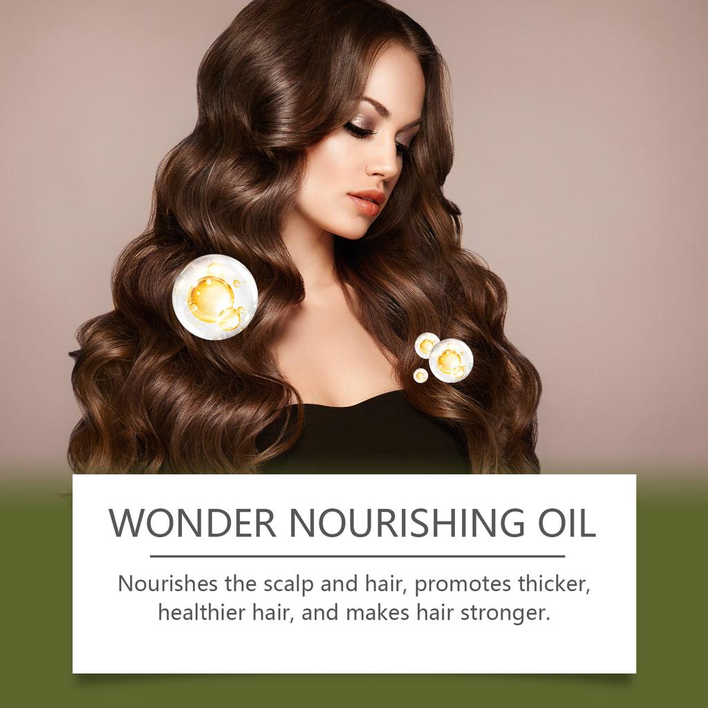 HOEGOA Hair Care Oil Smooth and Nutritious Hair Massage Care for Whole Hair Hair Care Oil