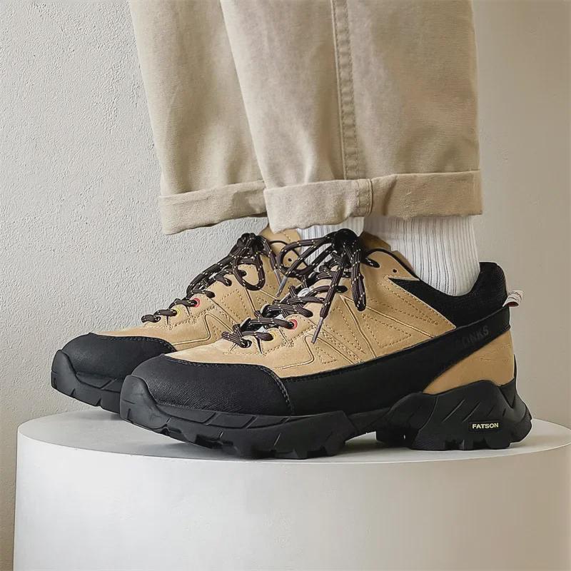 2024 Pantofi de drumeție pentru bărbați de primăvară care măresc înălțimea: Pantofi de sport pentru exterior, respirabili, anti-alunecare, pentru cupluri