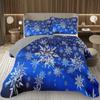 Christmas Bedspread Queen/Full Xmas Tree Quilted Coverlet for Boys Girls,Cartoon Festival Theme Quilt Set Happy New Year Bedding
