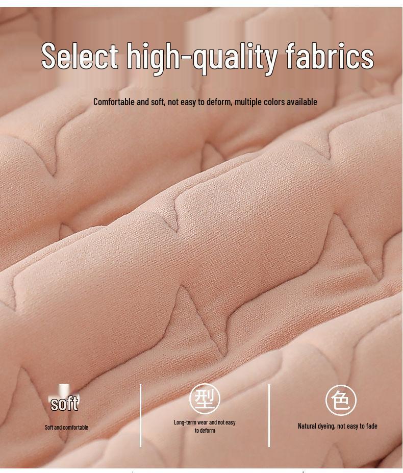 Women's Quilted Winter Cotton Coat Set for Seniors - Warm and Thickened Design