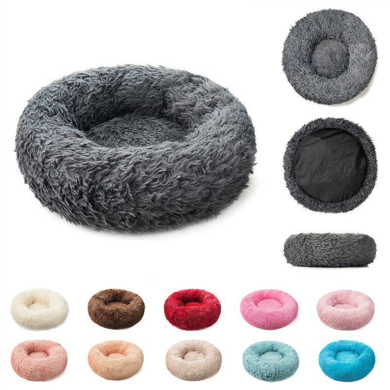Fluffy Plush Dog Cat Pet Bed Comfy Mat With Lightweight Design For Travel Convenience