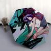 1pc Outdoor Umbrella with Anime Character Design - Automatic Opening/Closing Umbrella with Portable Tri-Fold Design, 8-Rib Iron Frame - Perfect Gift f