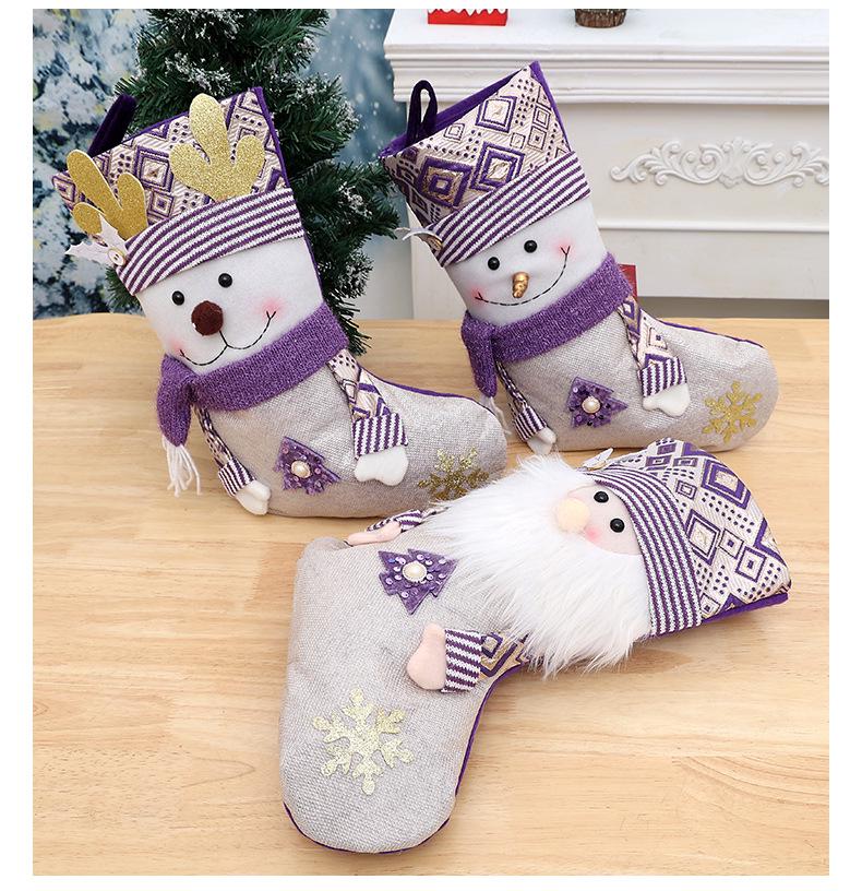 Weihnachtsstrümpfe & Weihnachtsmann-Figuren für Kinder – Geschenktüten & Fensterschmuck