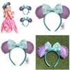 Niedliches Meerjungfrauen-Stirnband für Mädchen Handgefertigtes Prinzessinnen-Haaraccessoire mit Avocado-Trend