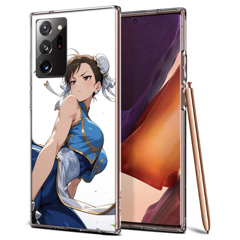 Game Anime Ch-Chun Li Phone Case for Samsung A55 A35 A25 A15 A07 A05S A16 A17 A26 A36 A37 A56 A57 Galaxy Note 20 10 A50S A71 A51