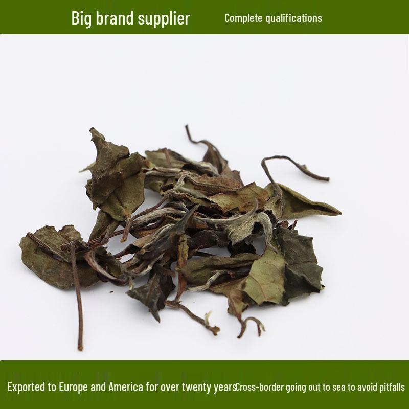Low Pesticide White Peony Tea: European & American Standard, Honey Aroma, Sweet & Mellow, Long-lasting Brew, Loose Leaf 50g Package