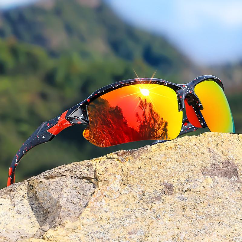 2PCS High Value Sets Women's Half Frame Fashion Glasses Colorful Coating Starry Sky Purple Dreamy Pink Lenses