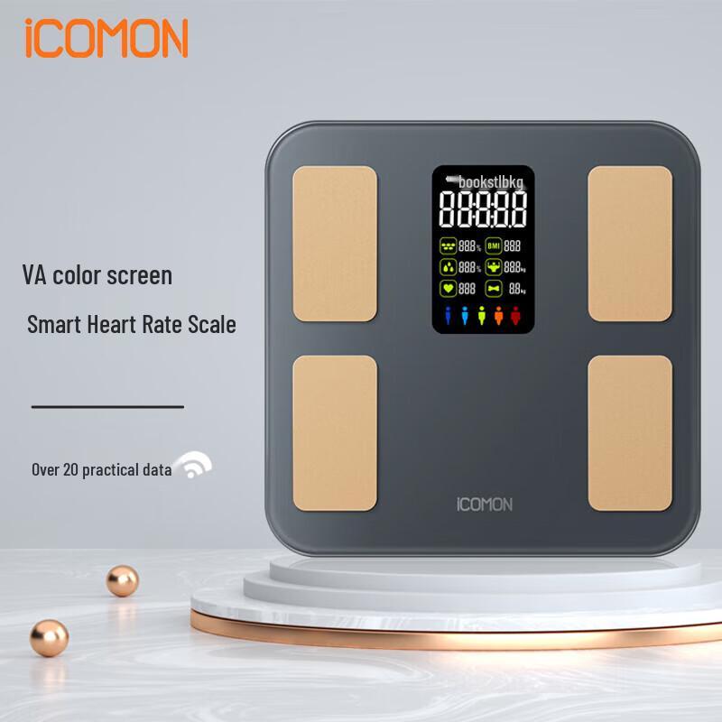 ICOMON Smart Rechargeable Body Fat Scale