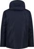 CMP Men's 3-in-1 Jacket Made of Taslan (33Z1577D) Black and Blue