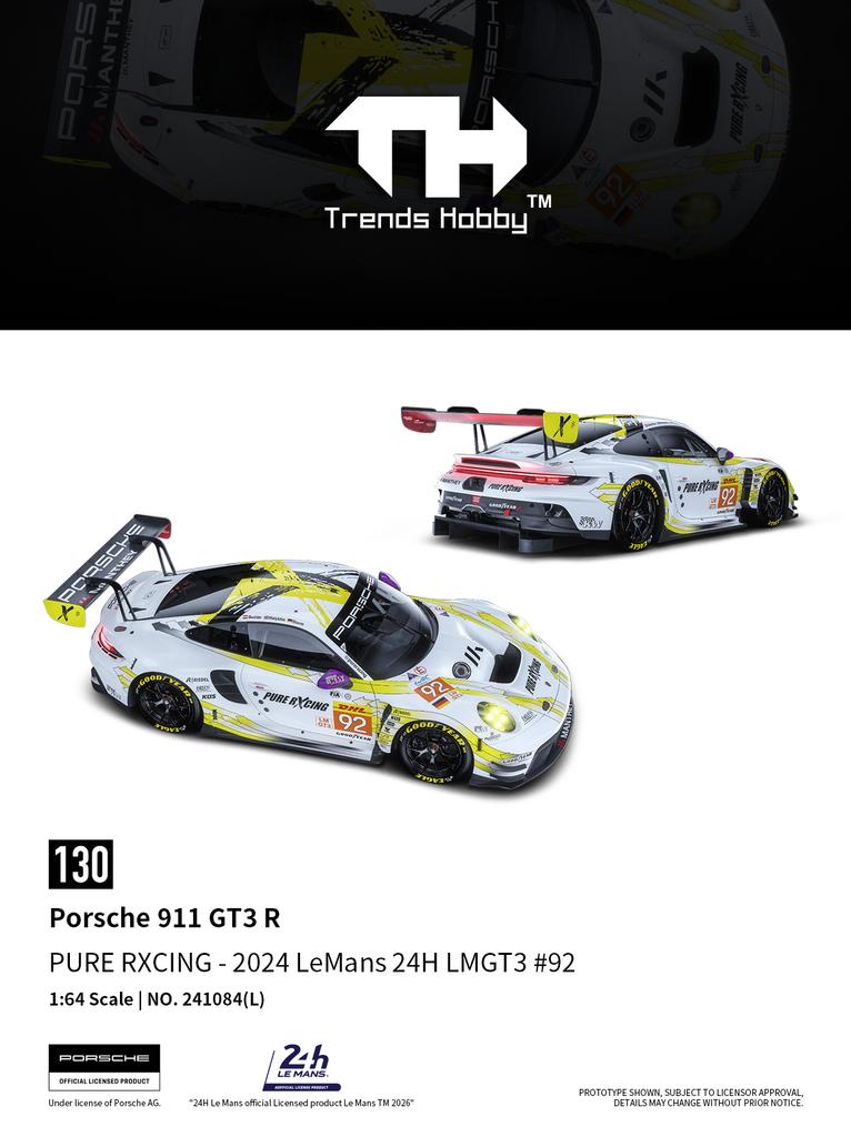 TH-Trends Hobby 1/64 Lamborghini Huracan GT3 EVO2 - DTM Porsche 911 GT3 R - Le Mans 24 Hours Cars Alloy Diecast Metal Model