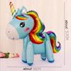 Aluminum Foil Unicorn Balloon Birthday Party Children Birthday Balloon Party Decoration Baby Full Moon Commemoration Baloon