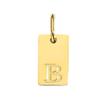 CARLIDANA Initial Necklace Engraved A-Z Alphabet Charm Necklace Box Chain Stainless Steel Women's Minimalism Jewelry Gift