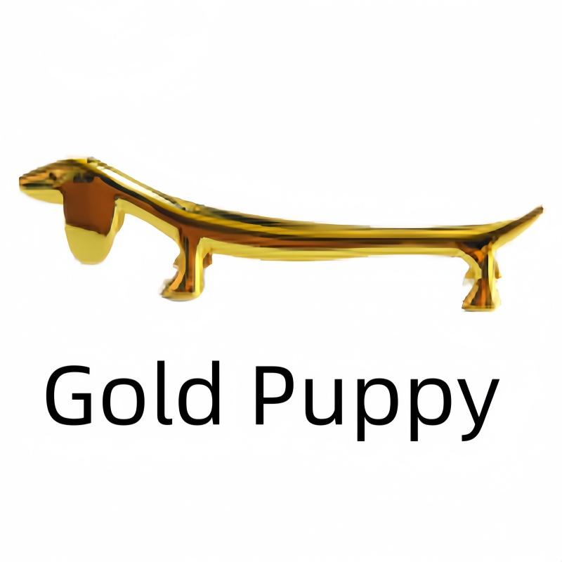 1Pc Silver Luxury Chopstick Holder, Hotel Sausage Dog Design Cutlery Holder, Household Knife and Fork Holder Chopstick Holder