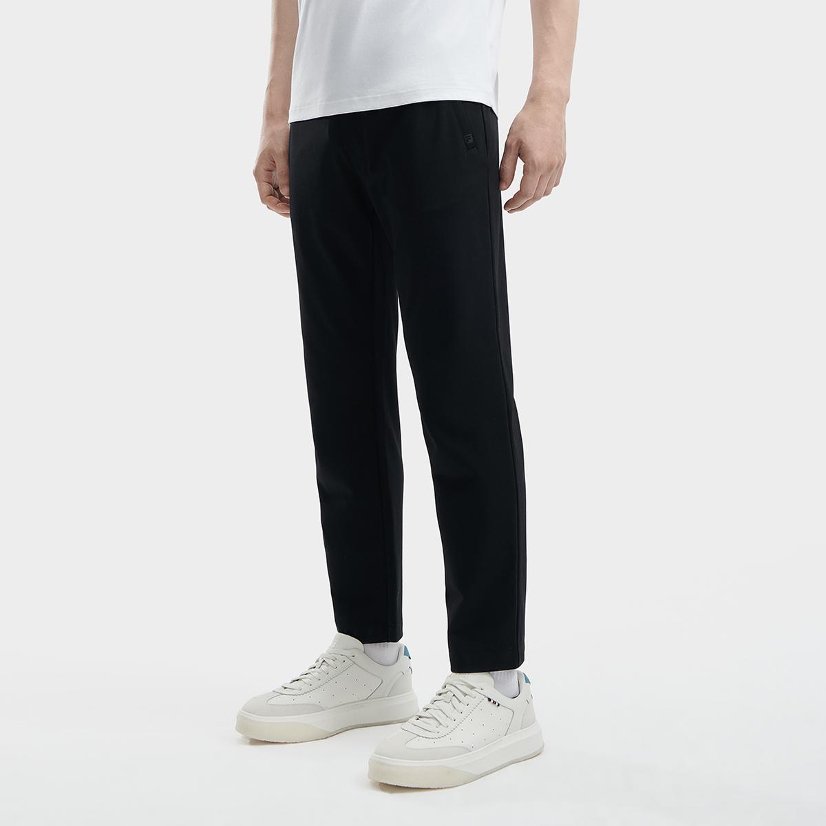 

Новые вязаные спортивные штаны FILA мужские, цвет «реактивный черный» F11M422602FBK 175/84A/L