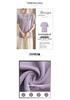 Chic Knitted Short Sleeve Summer Top for Women - Age-Defying Fashion for Middle-Aged and Elderly